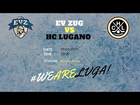 EV Zug - HC Lugano PLAYOFF GARA 1