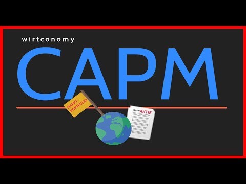 CAPM (Capital Asset Pricing Model) | simply explained | sample exercise | beta factor | wirtconomy