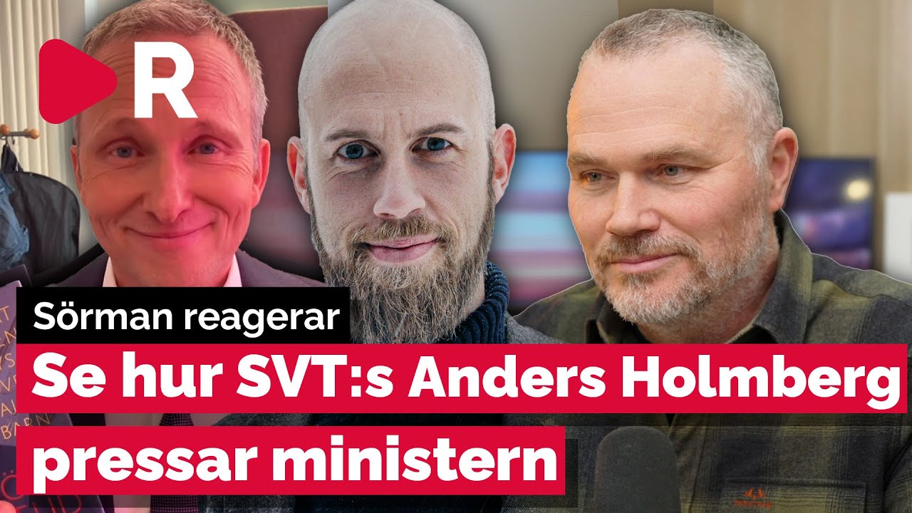 Carl-Oskar Bohlins storbråk med SVT:s Anders Holmberg