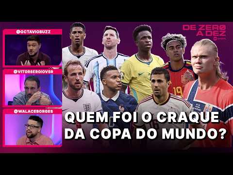 QUEM FOI O MELHOR JOGADOR DA COPA DO MUNDO DE 2026? | DE ZERO A DEZ