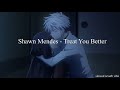 Shawn Mendes Treat You Better Slowed Reverb