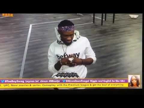 #BIGBROTHERNAIJA- TrikyTee Wins The Betway Arena Games.