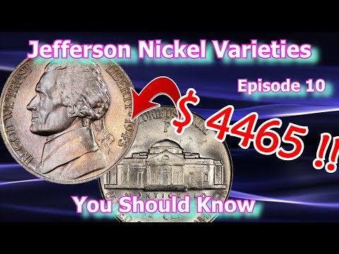 Jefferson Nickel Varieties You Should Know Ep.10 - 1942, 1943