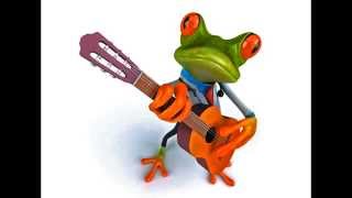 FROGS DANCE THE PEPPERMINT  TWIST by EDWARD CARACCI