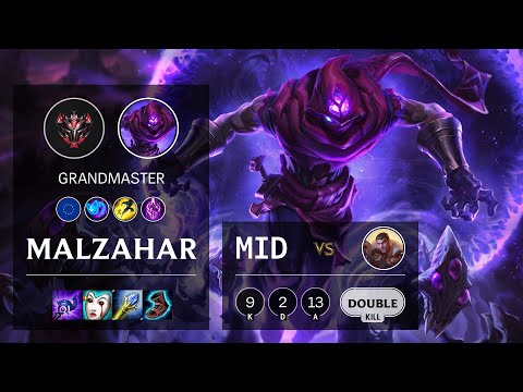 Malzahar Mid vs Jayce - EUW Grandmaster Patch 10.14