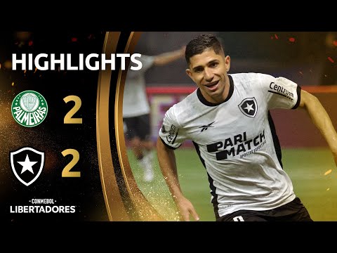 PALMEIRAS vs. BOTAFOGO | HIGHLIGHTS | CONMEBOL LIB...