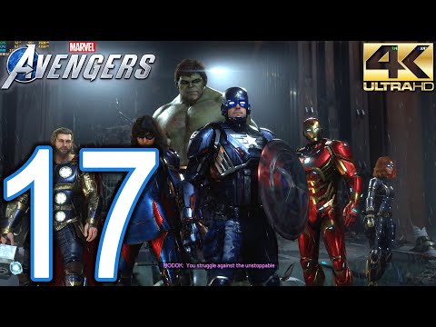 Marvel's AVENGERS PC 4K Walkthrough - Part 17 - Final Mission: Mayhem Over Manhattan