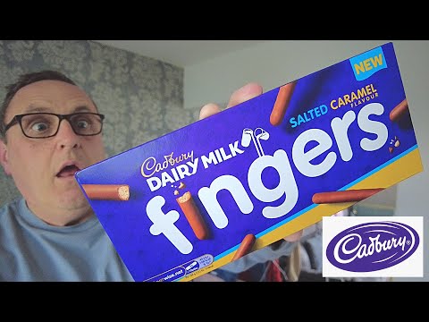 CADBURY Chocolate Fingers with NO Salted Caramel