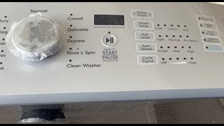 Kenmore 600 Series Washer How to Calibrate Recalibrate Step-by-Step Instructions Factory Calibration