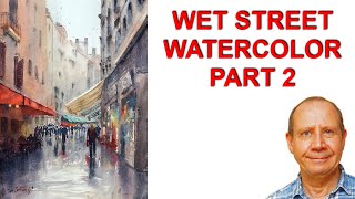 Master WET-ON-WET Reflections: Watercolor Tutorial (Venice Pt. 2)