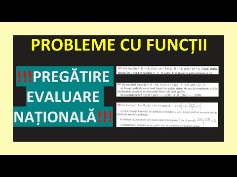 EXERCITII CU FUNCTII LINIARE CLASA 8 INTERSECTIA A DOUA GRAFICE AXE DE COORDONATE EVALUARE NATIONALA