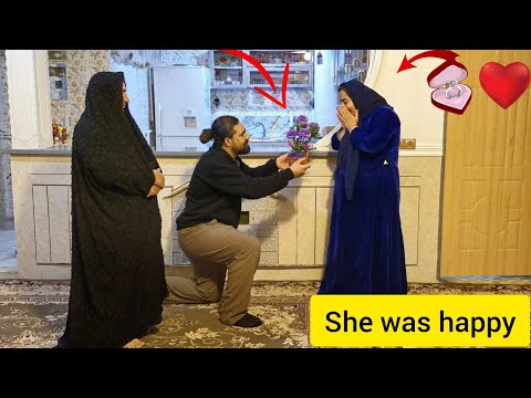 The homeless woman’s happiness at the young man’s strange request 😲✨💍😊🫶