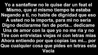 Hadrian - Santa RaMera (Letra) TIRADERA A SANTA RM 2012