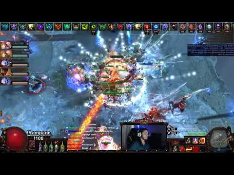 Path of Exile HC 3.0.1 - Level 99 RF Zerker & How i'm leveling to 100 (18m xp/hr)