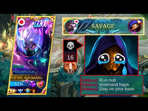 HAYABUSA SHUTTING DOWN THE ARROGANT ALDOUS USER 😈