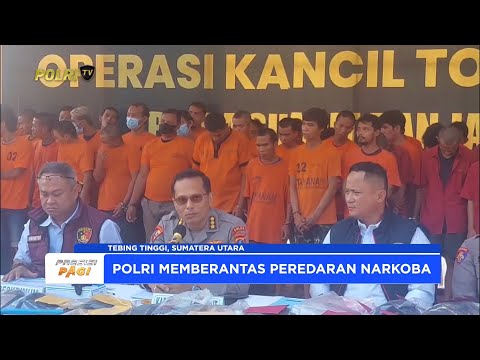 POLRES TEBING TINGGI GEREBEK RUMAH DI TENGAH KOTA TEMUKAN SABU SIAP EDAR