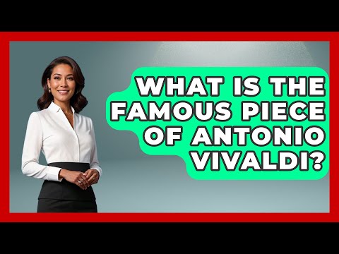 What Is The Famous Piece Of Antonio Vivaldi? - Classical Serenade