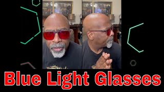 Sleep Better with Red Lens Blue Light Glasses | SH018 Eyewear Review for Men