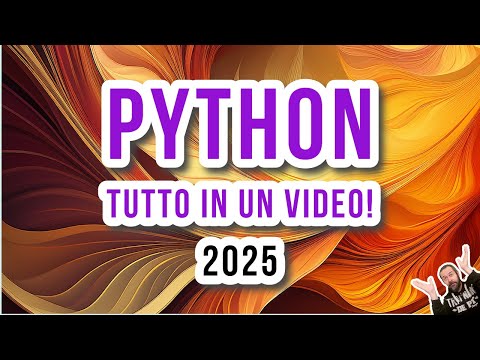 PYTHON tutto in un video! Imparare a programmare in #python