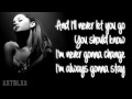 Ariana Grande- Right There Ft. Big Sean Lyrics ...