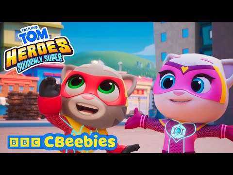 Talking Tom Heroes Save the Day! | Compilation | CBeebies