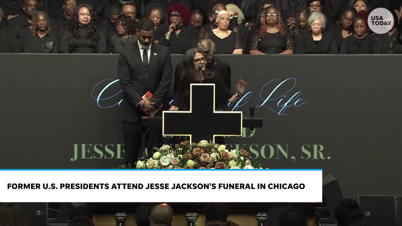 Michael Pfleger and faith leaders offer prayers at Jesse Jackson service