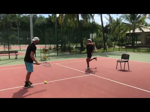 Aggressive tennis drills 🎾