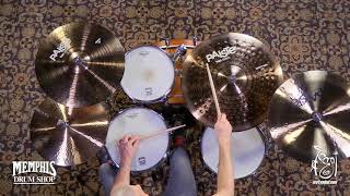 Video thumbnail for Paiste 22" 900 Natural Heavy Ride Cymbal - 3432g (1902722-1081917Y) by Memphis Drum Shop