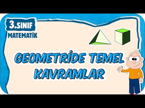 Geometride Temel Kavramlar  📘 3.Sınıf Matematik #2025