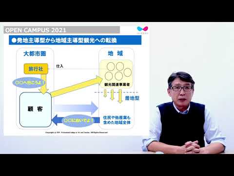 芸術文化・観光学科 観光振興による地方創生　講師：大社　充