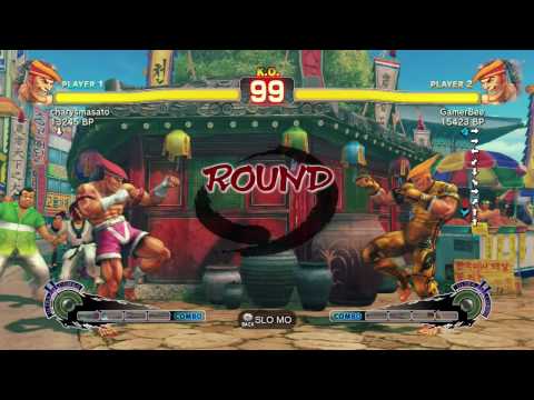 SSF4 - charysmasato (Adon) vs. GamerBee (Adon)