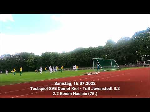 SVE Comet Kiel - TuS Jevenstedt 2:2 Kenan Hasicic