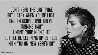 Taylor Swift - New Year&#39;s Day (Lyrics)