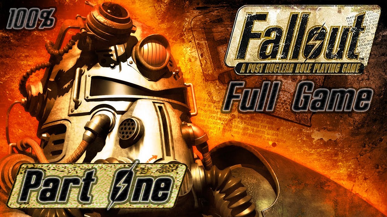 Fallout 1 (1997) - Full Game HD Walkthrough (100%), Part One - No Commentary