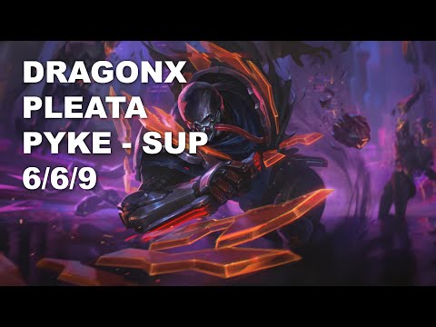 DragonX Pleata Sup Pyke vs Nautilus - KR Grandmaster Patch 10.8