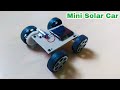 How To Make A Mini Solar Car DIY Solar Car