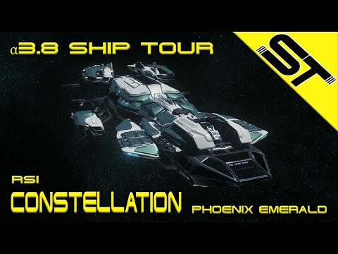 Star Citizen α 3.8 | RSI Constellation Phoenix Emerald | Tour