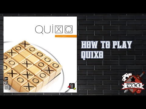 How to Play Quixo