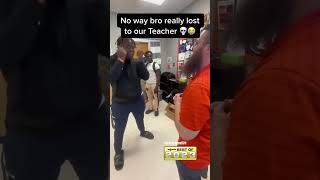 Shadow Boxing the Teacher 😳🥊 #shorts