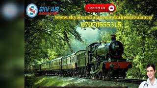 Choose Rail Ambulance Service in Kolkata and Guwahati at a Low Fare