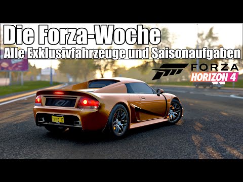 Forza Horizon 4 - Die Forza-Woche - Exklusivfahrzeuge der Saison und alle Aufgaben im Herbst!
