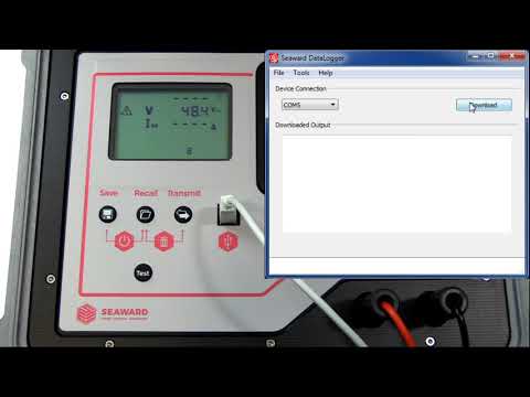 How do I download the Solar Utility Pro to the DataLogger