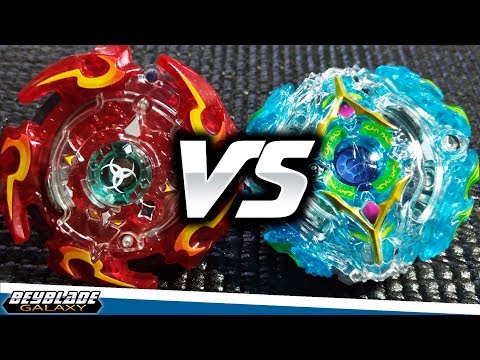 Alter Chronos .R.Tw vs Yeager Yggdrasil .8M.Q - [Beyblade Burst] - ベイブレードバースト