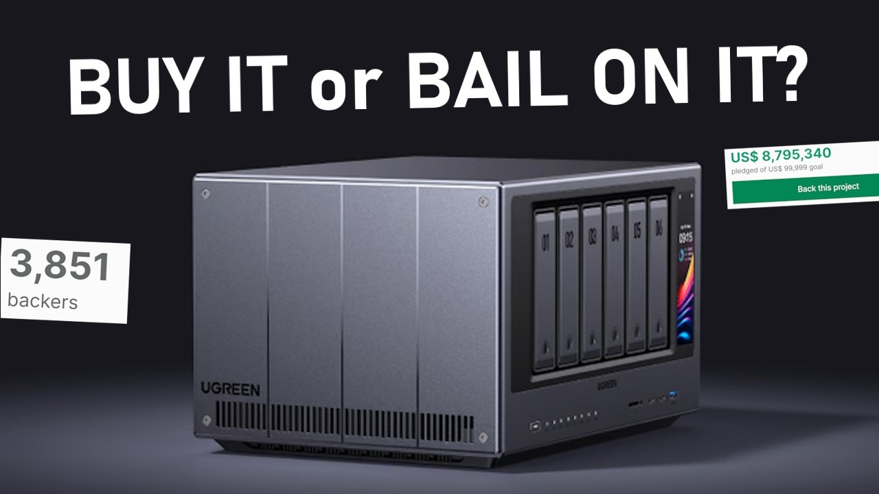 UGREEN AI NAS KICKSTARTER – BUY THIS or BAIL ON IT?