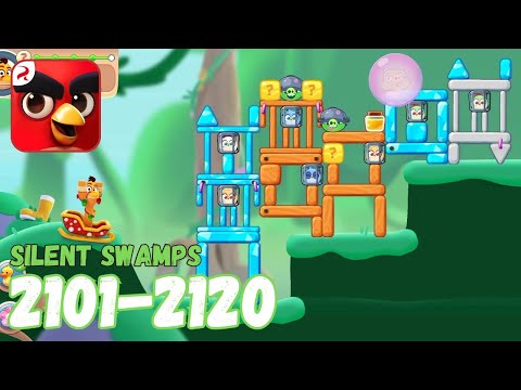 Angry Birds Journey: Levels 2101-2120 (Silent Swamps) Gameplay - Part 106