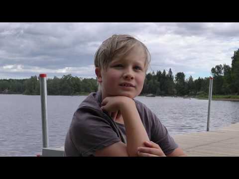 August Hylse - INTERVJU #1 @ MOLLSJÖN, Kallinge - 30/6-2018 (Video 498) ** HC-X1000