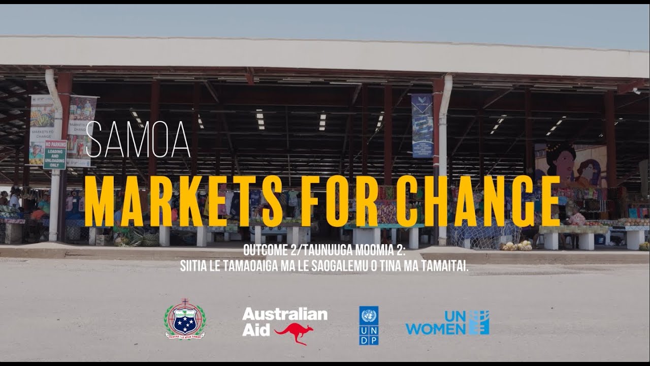 Market Vendors - Markets for Change Project Samoa