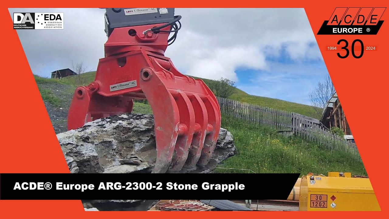 ACDE® Europe ARG-2300-2 Stone Grapple