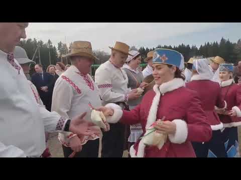 В Бешенковичском районе провели обряд «Засевки»