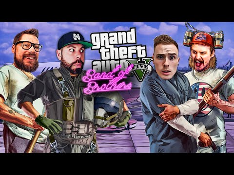 THE BAND OF BROTHERS TAKE ON OUR FIRST HEIST - GTA 5 PC FUNNY MOMENTS and MISSIONS